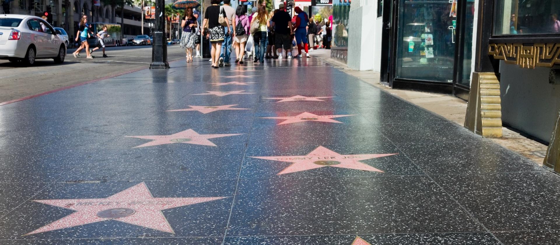Aleja Gwiazd w Hollywood, Los Angeles, Kalifornia